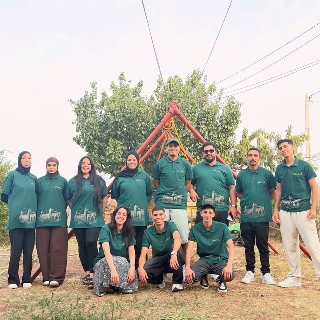 L'équipe de bénévoles de l'association Akdam Al Khair